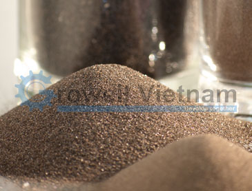 Brown aluminum oxide - One of the common abrasive sand