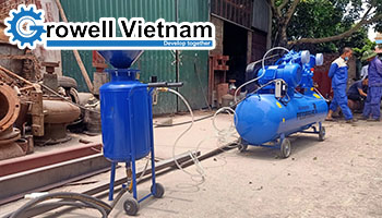 Ưu nhược điểm của Máy phun cát khô mini - Growell Việt Nam