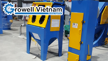 Giá máy phun cát công nghiệp - Growell Việt Nam