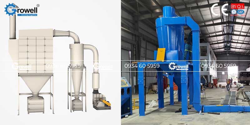 Hệ thống hút bụi kim loại