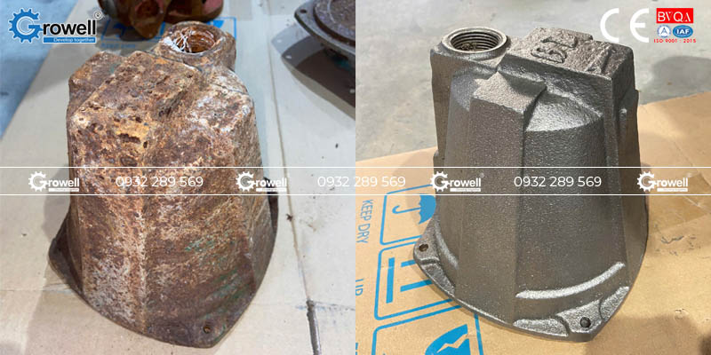 Phun bi tẩy rỉ Phun bi tẩy rỉ