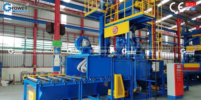 Phun bi tẩy rỉ Phun bi tẩy rỉ