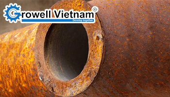 Phun bi tẩy rỉ phục hồi kim loại sáng bóng trong các ngành