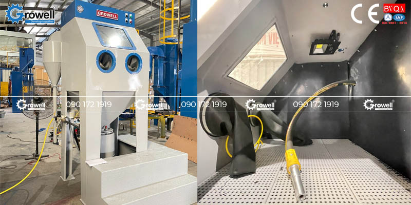 Găng tay bảo hộ phun cát Găng tay bảo hộ phun cát