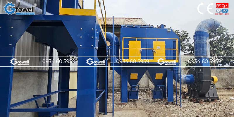 Hệ thống hút lọc bụi công nghiệp Hệ thống hút lọc bụi công nghiệp