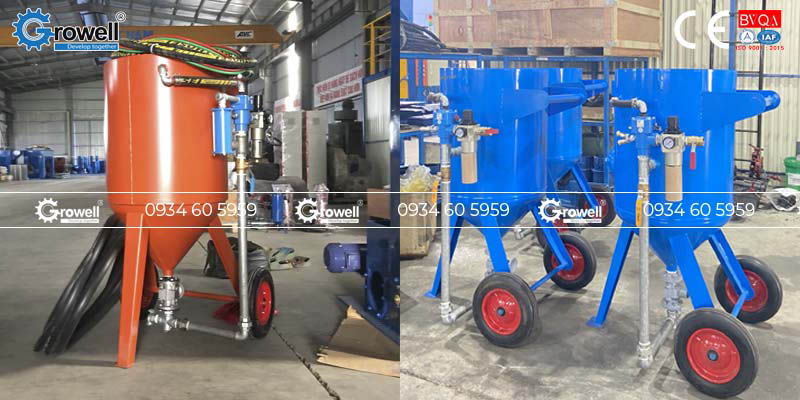 Máy phun cát giá rẻ Máy phun cát giá rẻ
