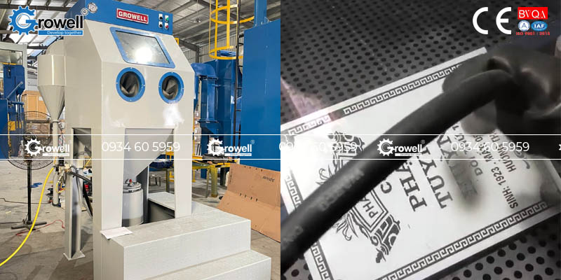 Máy bắn cát bia mộ Máy bắn cát bia mộ
