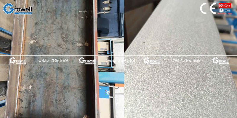 Máy phun bi dầm thép Máy phun bi dầm thép