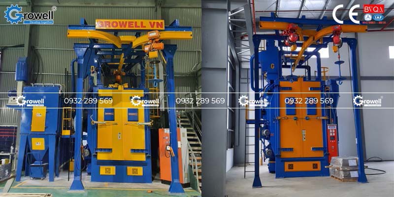 Phun bi thép tẩy rỉ sét Phun bi thép tẩy rỉ sét