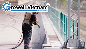 Phun cát tạo nhám bề mặt đá: Phương pháp và ứng dụng