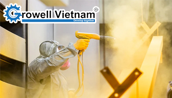 Giải pháp xử lý bụi trong ngành sơn tĩnh điện hiệu quả