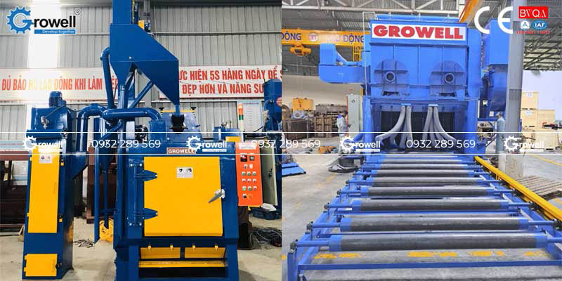 Bảo dưỡng máy phun bi Bảo dưỡng máy phun bi