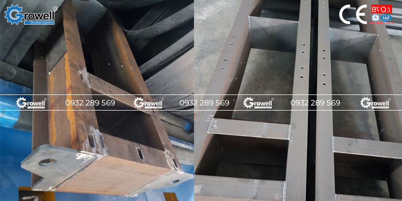 Tạo nhám dầm thép Tạo nhám dầm thép