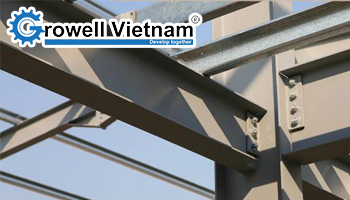 Tạo nhám bề mặt dầm thép bằng phương pháp phun bi tự động