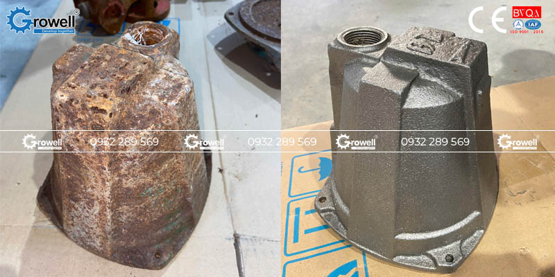 Tẩy rỉ sắt bị oxy hóa Tẩy rỉ sắt bị oxy hóa