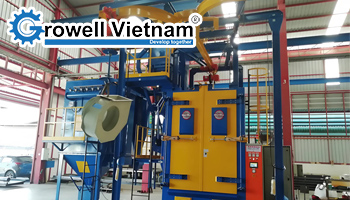 Top 5 ứng dụng máy phun bi dạng treo trong sản xuất