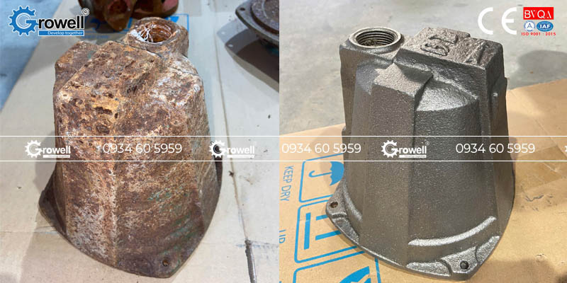 Dịch vụ phun cát tẩy rỉ sét Dịch vụ phun cát tẩy rỉ sét