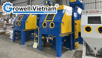 Tủ phun cát công nghiệp - Giải pháp xử lý bề mặt hiệu quả