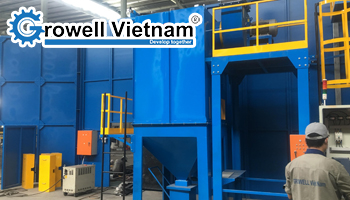 Cấu tạo buồng phun cát và nguyên lý hoạt động chi tiết