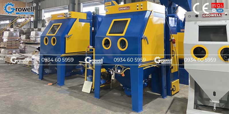Giá tủ phun cát công nghiệp
