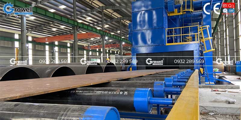 Hệ thống phun bi tự động