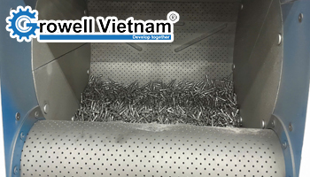 Máy phun bi thùng quay là gì? Ưu điểm và lợi ích khi sử dụng