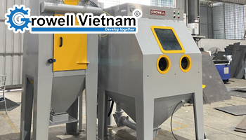 Tìm hiểu tủ phun cát áp lực: Ưu điểm và ứng dụng thực tế