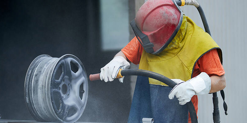 Lưu ý khi sử dụng phun cát