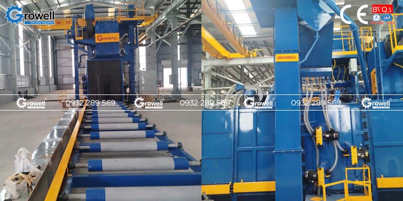 Máy phun bi GSS 1016V-10BD-F