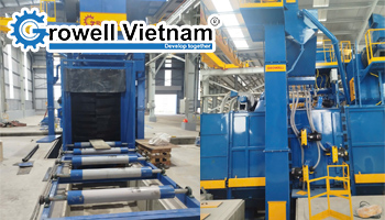 Dự án Máy phun bi GSS 1016V-10BD-F tại Đồng Nai