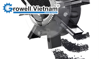 Nguyên lý hoạt động máy phun bi: Cách vận hành hiệu quả