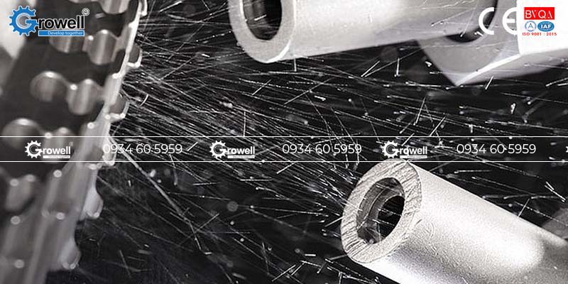 Tạo nhám kim loại đúc