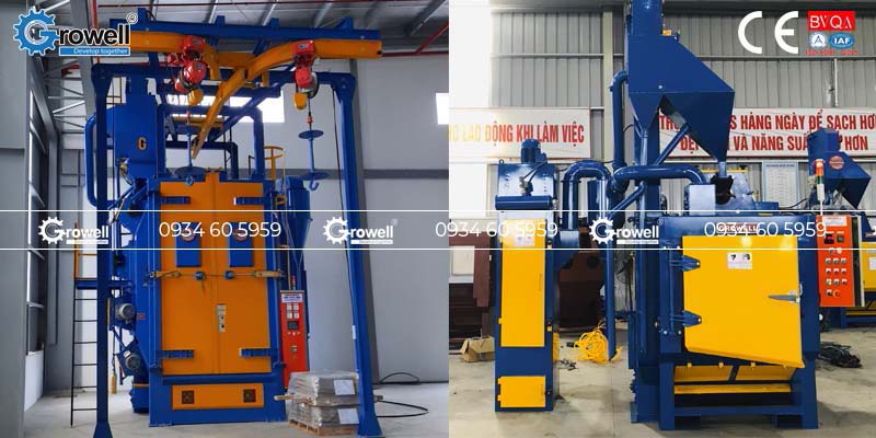 Tạo nhám kim loại đúc