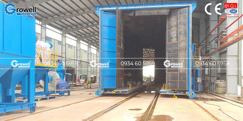 Buồng phun cát công nghiệp