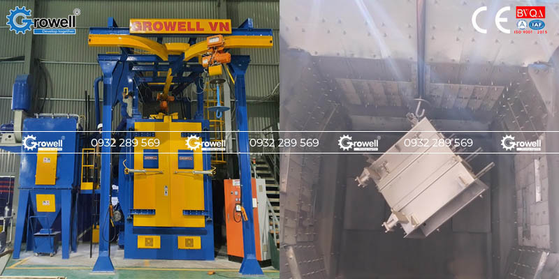 Công nghệ phun bi tự động Công nghệ phun bi tự động