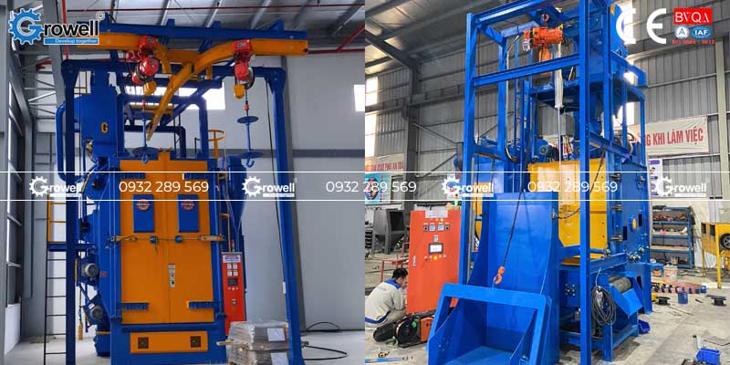 Công nghệ phun bi tự động Công nghệ phun bi tự động