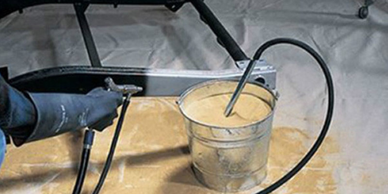 Máy phun cát tự chế