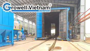 Phòng phun cát công nghiệp: Lợi ích và ứng dụng thực tế