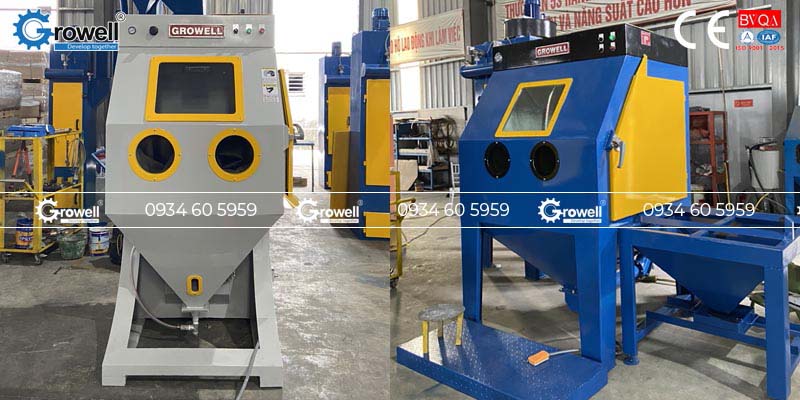 Phun cát đánh bóng lư đồng Phun cát đánh bóng lư đồng