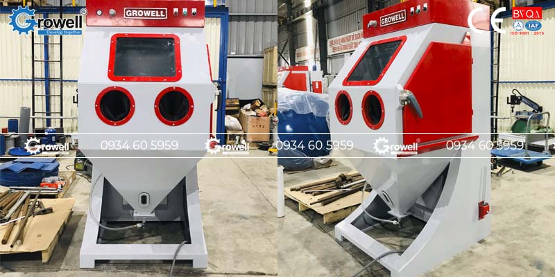 Tủ phun cát giá rẻ Tủ phun cát giá rẻ