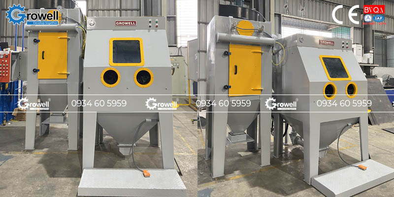 Tủ phun cát giá rẻ Tủ phun cát giá rẻ