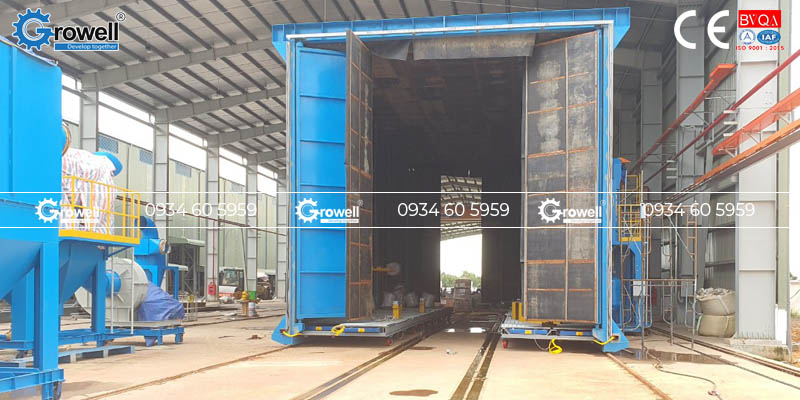 Buồng phun cát Buồng phun cát