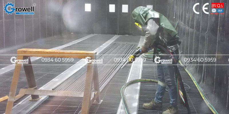 Hệ thống xử lý bụi phun cát