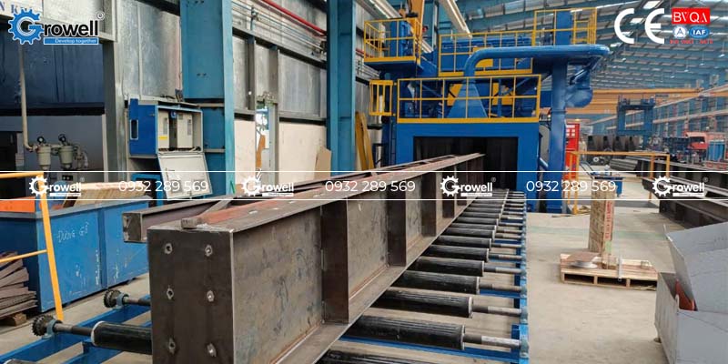 Máy phun bi chính hãng