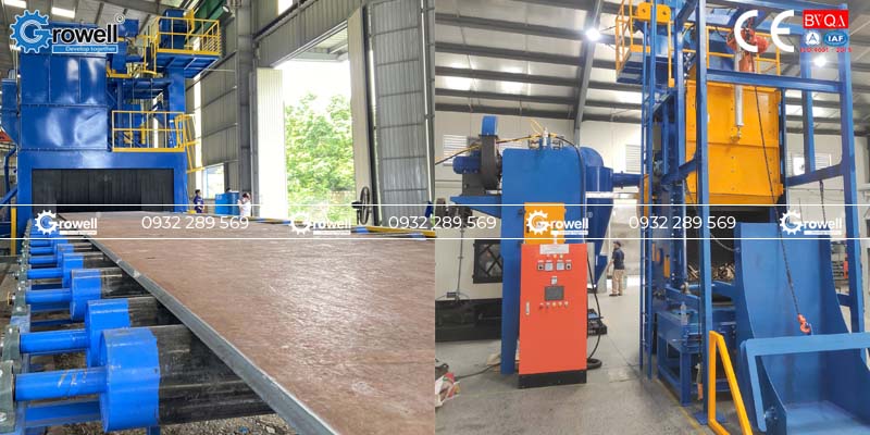 Máy phun bi chính hãng