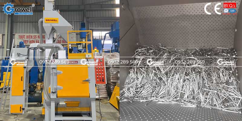 Phun bi đạt tiêu chuẩn SA 2.5