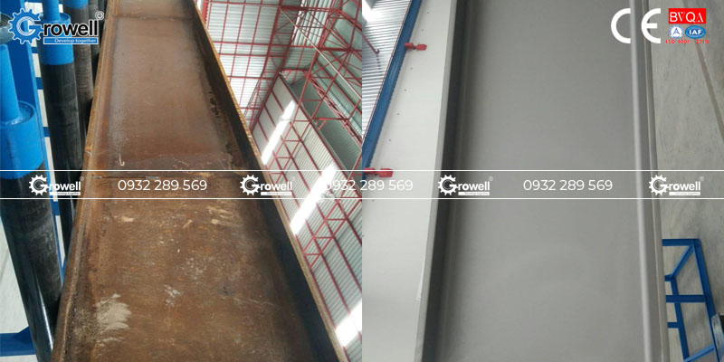 Kết cấu thép bị rỉ sét Kết cấu thép bị rỉ sét