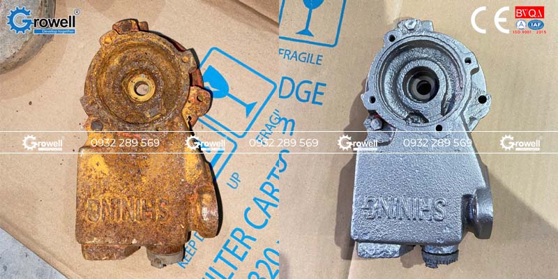 Vận hành máy phun bi tự động