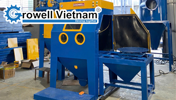 Cấu tạo tủ phun cát và những lưu ý khi sử dụng