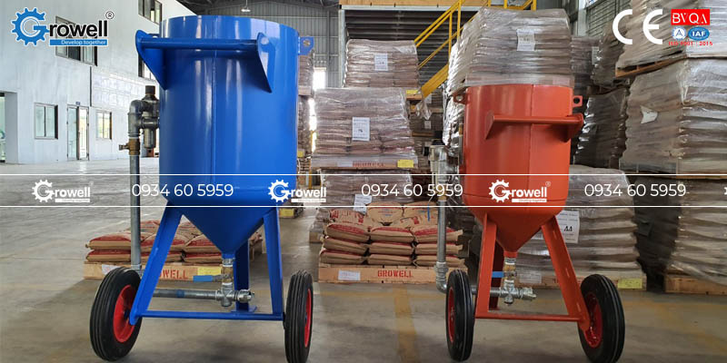 Cối phun cát và tủ phun cát